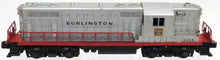 Load image into Gallery viewer, Lionel 1562W Burlington GP7 Red Stripe Passenger Set 1956 2328 2242(2) 2444 2446