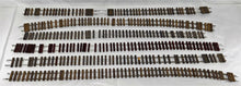 Load image into Gallery viewer, Gargraves TWO Rail S gauge wood tie SIX 37" sections straights flex USED