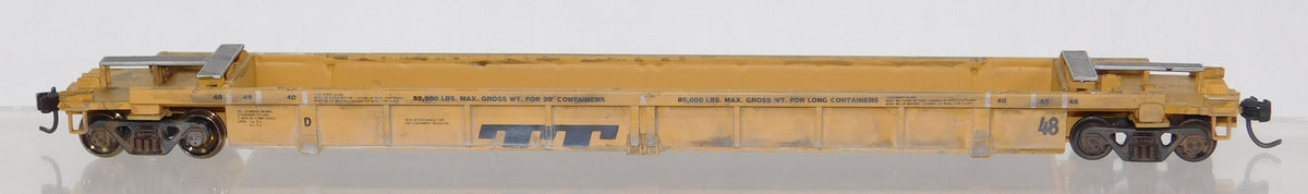 Wagon De Marchandises Walthers Échelle H0 - Thrall Rebuilt 40' Well Car Ttx Dttx (Neuf)