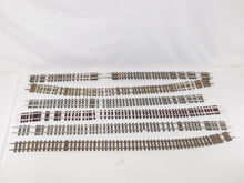 Load image into Gallery viewer, Gargraves TWO Rail S gauge wood tie SIX 37" sections straights flex USED