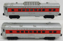 Load image into Gallery viewer, Lionel 1562W Burlington GP7 Red Stripe Passenger Set 1956 2328 2242(2) 2444 2446