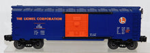 Load image into Gallery viewer, Lionel 6-29200 Lionel Railroader Club Boxcar 1997 Blue 9700 series box car LRRC