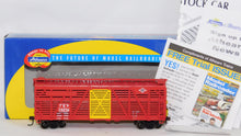 Load image into Gallery viewer, Athearn RTR 73242 HO scale Texas & Pacific 40' Stock Car #24056 T&P McHenry coupler