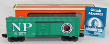 Load image into Gallery viewer, Lionel 6-19284 Northern Pacific 6464 Boxcar 6464-396 Green O/027 C-9 sprung trux