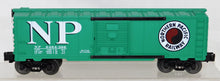 Load image into Gallery viewer, Lionel 6-19284 Northern Pacific 6464 Boxcar 6464-396 Green O/027 C-9 sprung trux