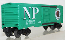 Load image into Gallery viewer, Lionel 6-19284 Northern Pacific 6464 Boxcar 6464-396 Green O/027 C-9 sprung trux