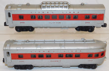 Load image into Gallery viewer, Lionel 1562W Burlington GP7 Red Stripe Passenger Set 1956 2328 2242(2) 2444 2446