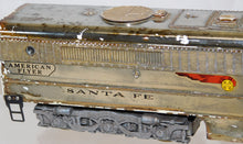 Load image into Gallery viewer, American Flyer 360 361 Santa Fe PA-1 PB Diesel Chromed 1950 Serviced & Runs