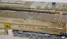 Load image into Gallery viewer, American Flyer 360 361 Santa Fe PA-1 PB Diesel Chromed 1950 Serviced & Runs