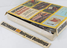 Load image into Gallery viewer, Bachmann HO Plasticville 2040 Railroad Buildings 6 Kits Sealed stations bridge +