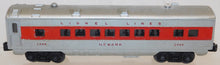 Load image into Gallery viewer, Lionel 2444 NEWARK coach for the 1956 Postwar Burl GP7 Red Stripe Passenger Set