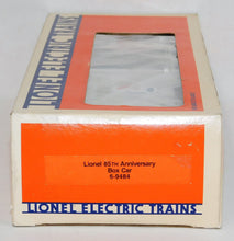 Load image into Gallery viewer, Lionel Trains 6-9484 85th Anniversary boxcar 1900-1985 Silver Crisp Boxed Logo