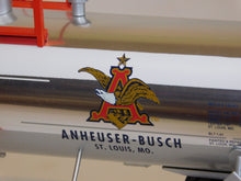 Load image into Gallery viewer, K-Line K6341-5601 BUDWEISER Beer Aluminum Tank Car Anheuser-Busch w/shipper C-8 O