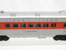 Load image into Gallery viewer, Lionel 2444 NEWARK coach for the 1956 Postwar Burl GP7 Red Stripe Passenger Set
