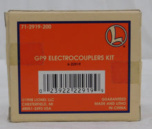 Load image into Gallery viewer, Lionel 6-22919 GP9 Electrocoupler Kit for GP-9 diesels two couplers included NIB