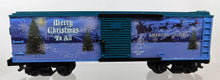 Load image into Gallery viewer, American Flyer 6-48368 2007 Christmas Boxcar Holiday S gauge Lines Santa Rudolph