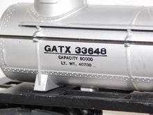 Load image into Gallery viewer, American Flyer 926 GULF OIL Triple Dome Tank Car S gauge GATX 33648 DieCast base