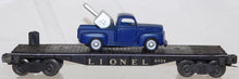 Load image into Gallery viewer, Lionel Flatcar Pick Up Truck Dreidel Transport Holiday Hanukkah Custom O gauge