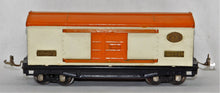 Load image into Gallery viewer, Prewar Lionel Trains 814 Box Car Cream/Orange Automobile Furniture O RESTORED