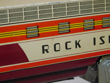 Load image into Gallery viewer, UNIQUE Arts Trains #2000 Rock Island AA Diesel Set Tinplate RUNS 1950s 3rAIL VINTAGE