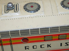 Load image into Gallery viewer, UNIQUE Arts Trains #2000 Rock Island AA Diesel Set Tinplate RUNS 1950s 3rAIL VINTAGE