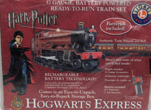 Load image into Gallery viewer, Lionel 7-11080 Harry Potter Train Set Hogwarts Express Battery Powered SEALED G scale