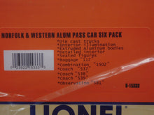 Load image into Gallery viewer, Lionel 6-15333 Norfolk & Western SIX CAR Aluminum Passenger Set Powhattan Factory SEALED