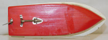 Load image into Gallery viewer, VINTAGE Power Cruiser Boat wood battery w/motor JAPAN MHM Toytime GW 7.5" Neat!