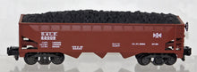 Load image into Gallery viewer, American Flyer 6-48614 Bessemer & Lake Erie B&LE 3-Bay Hopper w/ coal load 62009