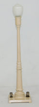 Load image into Gallery viewer, Lionel Trains #53 Lamp Post Ivory 8 1/2" diecast w/63-11 opal bulb O/Std Prewar