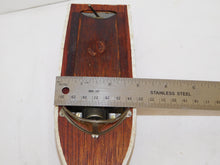 Load image into Gallery viewer, VINTAGE Power Cruiser Boat wood battery w/motor JAPAN MHM Toytime GW 7.5" Neat!