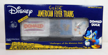 Load image into Gallery viewer, American Flyer 6-48351 Donald Duck & Daisy Disney Boxcar unique art each side S