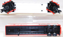 Load image into Gallery viewer, MTH 30-76274 Chick-Fil-A Flat Car w/40' Trailer #2007 O gauge Rail King HTF step crack Uncatalogied