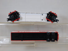 Load image into Gallery viewer, MTH 30-76274 Chick-Fil-A Flat Car w/40' Trailer #2007 O gauge Rail King HTF step crack Uncatalogied