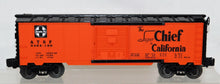 Load image into Gallery viewer, Lionel 6-19282 Box Car #6464-196 Santa Fe Railroad ATSF SUPER CHIEF California