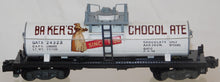 Load image into Gallery viewer, American Flyer #24323 Bakers Chocolate Single Dome Tank Car BOXED CLEAN S gauge