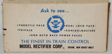Load image into Gallery viewer, MRC #100 HO scale TRAINPACK Power Pack DC transformer fwd/revrs BOXED CLEAN C8