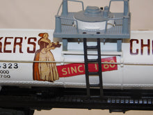 Load image into Gallery viewer, American Flyer #24323 Bakers Chocolate Single Dome Tank Car BOXED CLEAN S gauge