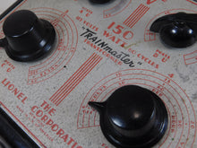 Load image into Gallery viewer, Lionel Type V transformer 150 watts RUNS 4 TRAINS 1939-47 RED print O / STANDARD
