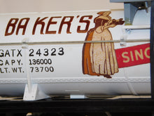Load image into Gallery viewer, American Flyer #24323 Bakers Chocolate Single Dome Tank Car BOXED CLEAN S gauge