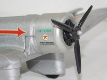 Load image into Gallery viewer, Ertl Texaco 1654 Sky Chief #2 X-12265 die cast airplane metal coin bank fun w/ G