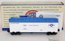 Load image into Gallery viewer, Lionel 6-29828 US Air Force Minuteman boxcar w/ cannon 3666 Postwar Celebration