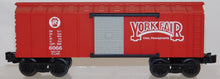 Load image into Gallery viewer, K-Line 5154017 PRR YORK Fair Special Boxcar #6066 Pennsylvania Red 027 Boxed