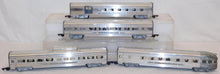 Load image into Gallery viewer, American Flyer 660 661 662 663 Aluminum Passenger Cars Metal lit com/dome/vd/obs 1950-52