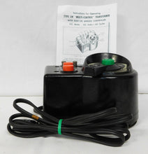Load image into Gallery viewer, Lionel LW transformer 125 Watts 18 volts Whistle/Direction buttons lighted dial 1950s + insutructions Serviced New Cord