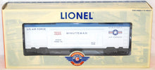 Load image into Gallery viewer, Lionel 6-29828 US Air Force Minuteman boxcar w/ cannon 3666 Postwar Celebration