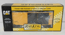Load image into Gallery viewer, MTH 30-74574 Caterpillar 40' Hi Cube Boxcar Car CAT C-89 Boxed Rail King #925608 O