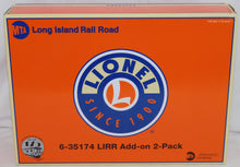 Load image into Gallery viewer, Lionel 6-35174 Long Island Railroad M-7 Passenger 2CAR Set ADDON MTA LIRR commuter