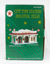 Load image into Gallery viewer, Ertl TEXACO City Type Gas Station Houston Texas Christmas Ceramic village 2001 #6