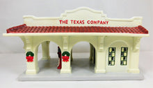 Load image into Gallery viewer, Ertl TEXACO City Type Gas Station Houston Texas Christmas Ceramic village 2001 #6